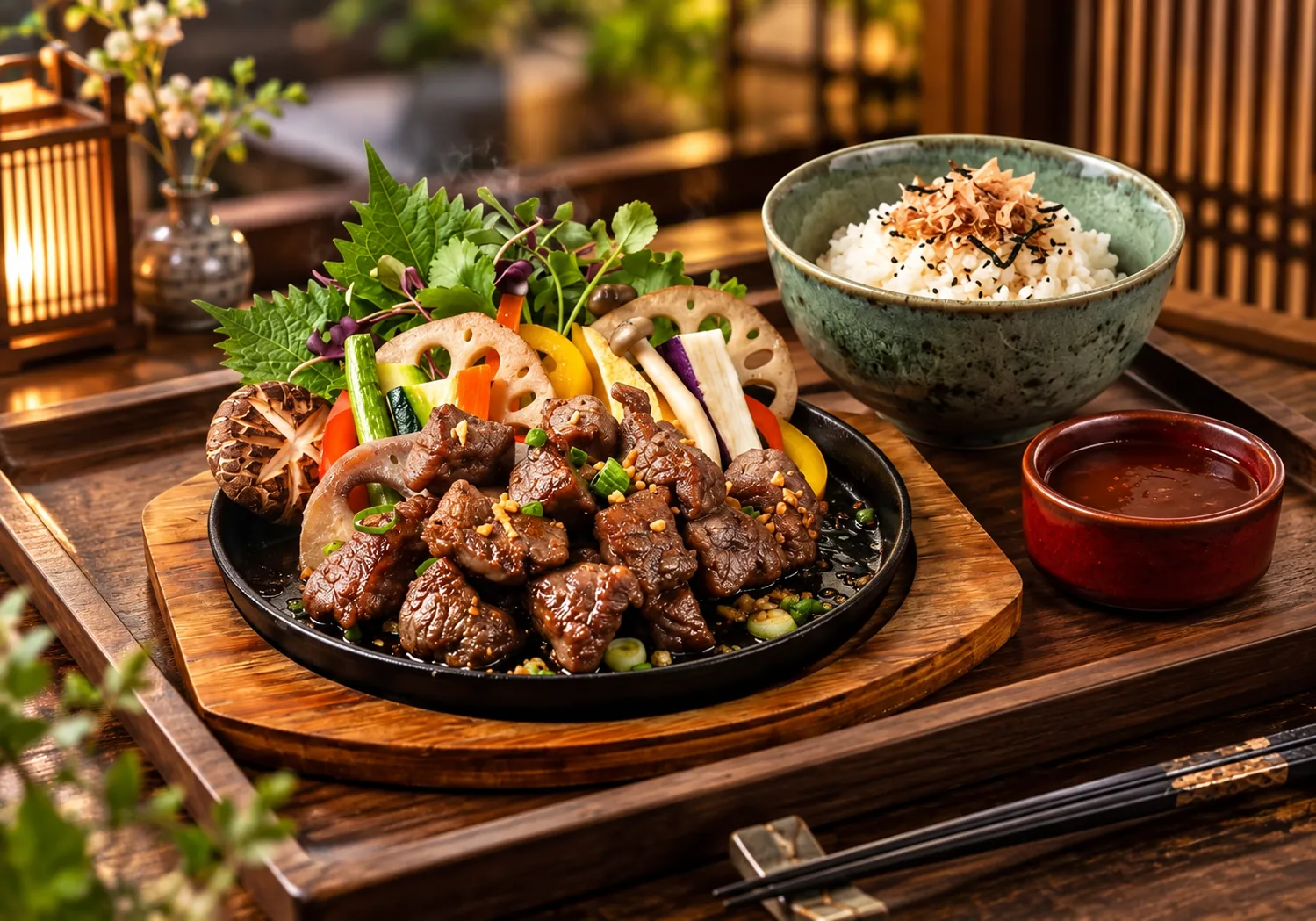 Teppanyaki Beef Set